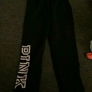 Pink joggers